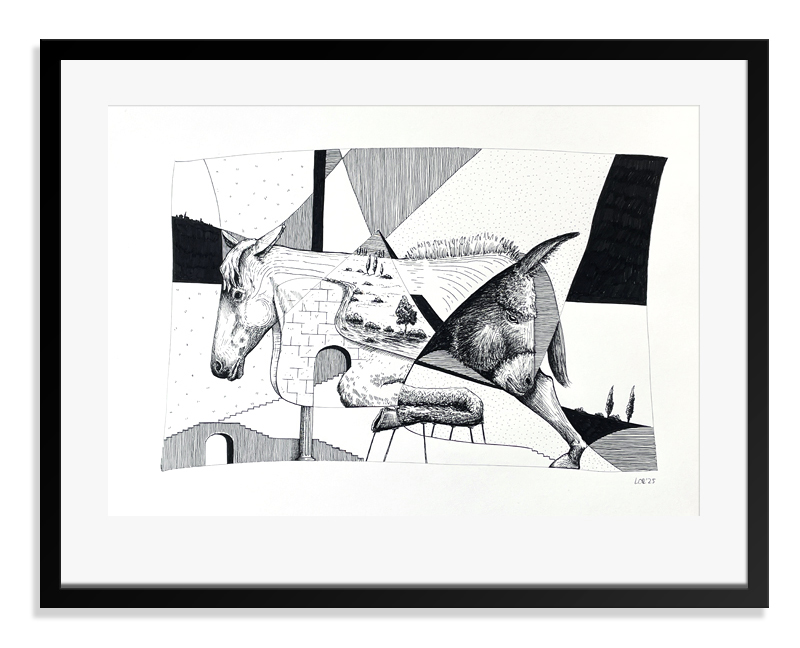 Das Pferd und der Esel