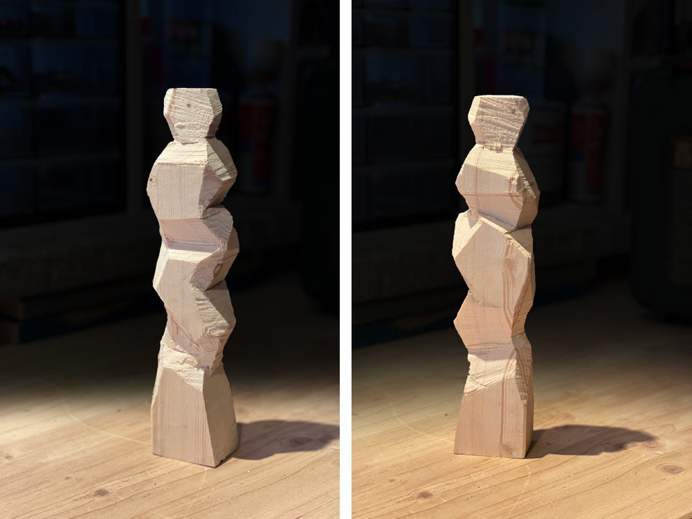 Figur I im Rohzustand