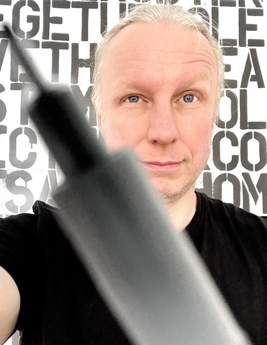 Portrait mit Fineliner