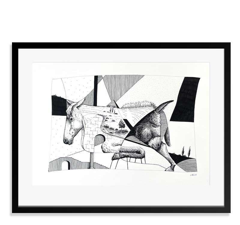 Das Pferd und der Esel